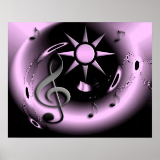 紫もや ポスター