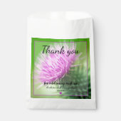 紫アザミ フェイバーバッグ (正面)