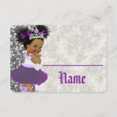 紫アフリカプリンセス|ゲーム数の推測 エンクロージャーカード (裏面)