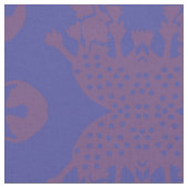 紫アメーバのモンスター生地 ファブリック (クローズアップ)