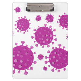 紫ウイルス粒子 クリップボード