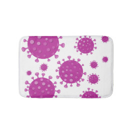 紫ウイルス粒子 バスマット