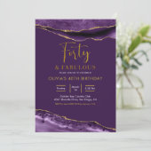 紫エレガントと金ゴールド40と素晴らしい 招待状 (スタンド正面)