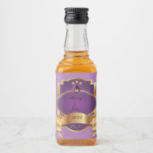 紫エレガントと金ゴールド