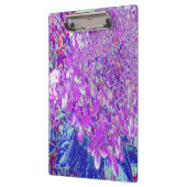 紫エレガントと青のライムライトアジサイ クリップボード (左)