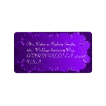 紫エレガントの結婚住所