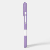 紫エレガントのiPhoneケーパーソナライズされたス Case-Mate iPhoneケース (裏面 / 左)