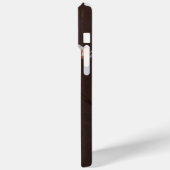 紫エレガントガーリー色の白い蘭の花 Case-Mate iPhoneケース (裏面 / 左)