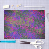 紫エレガントピンクガーデンフローラ色彩の鮮やか 薄葉紙 (クラフト)