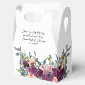 紫エレガントピンクフローラ結婚ズ フェイバーボックス (オープン)