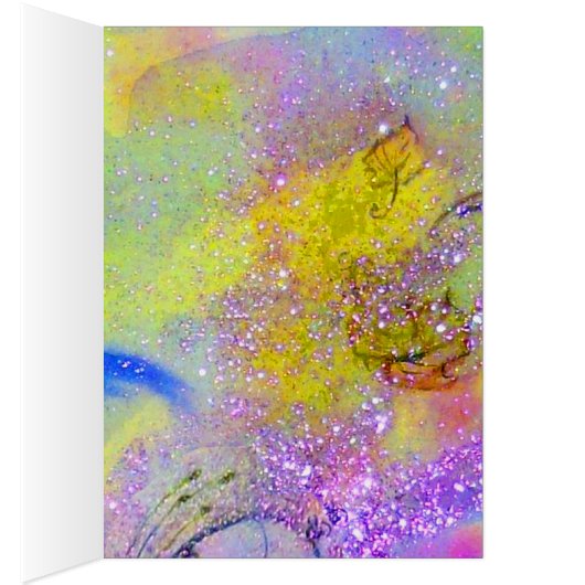 紫エレガント孔雀、宝石の石、弓の父の日 (内側 (右))