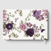 紫エレガント植物学結婚院 ゲストブック (裏面)