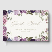 紫エレガント植物学結婚院 ゲストブック (正面)