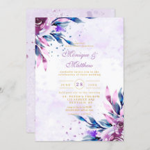 紫エレガント植物牡丹金ゴールド結婚ズ