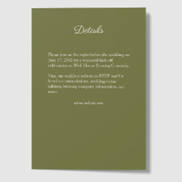 紫エレガント水彩野花結婚の エンクロージャーカード