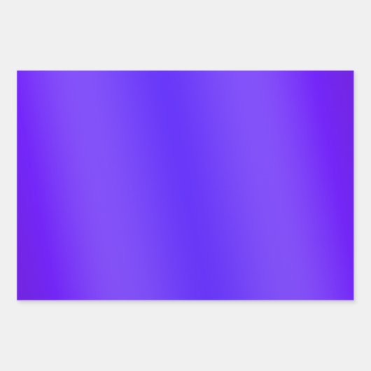 紫エレガント王室のと金ゴールド ラッピングペーパーシート (正面2)