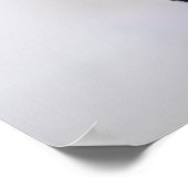 紫エレガント王室のバラ21テーブル座席表 ポスター (角)