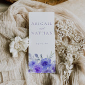 紫エレガント紫の式結婚プログラム