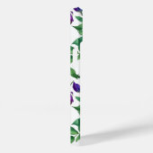 紫エレガント紫マゼンタピンク色の牡丹 Case-Mate iPhoneケース (裏面 / 右)