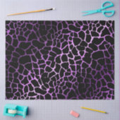 紫エレガント虎 薄葉紙 (クラフト)