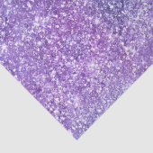 紫エレガント虹色グラデーショングリッター 薄葉紙 (詳細)
