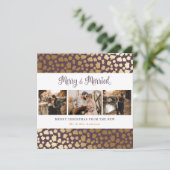 紫エレガント金ゴールドメリーとクリ結婚したスマス シーズンカード (スタンド正面)