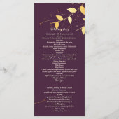 紫エレガント金葉金式 プログラム (裏面)