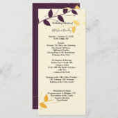 紫エレガント金葉金式 プログラム (正面/裏面)