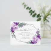紫エレガント銀フローラの保存デー結婚タ (スタンド正面)