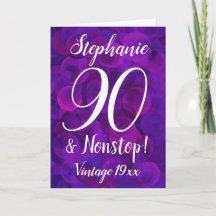 紫エレガント90と非ストップカスタマイズの