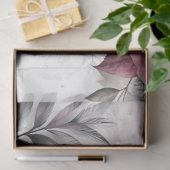 紫エレガント、ピンク、マルーンフローラ 薄葉紙 (ギフト)