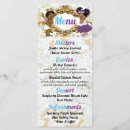 紫エレガント |青いアフリカの性別の明らかな写真 メニュー