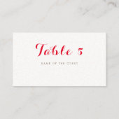 紫オレンジボホワイルドフラワー結婚の葉 プレイスカード (裏面)