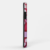 紫カスタム白レッド半円iphone 5ケース Case-Mate iPhoneケース (裏面/右)