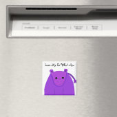 紫カッコいい海老 マグネット (インサイチュ (食洗機))