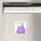 紫カッコいい海老 マグネット (インサイチュ (食洗機))