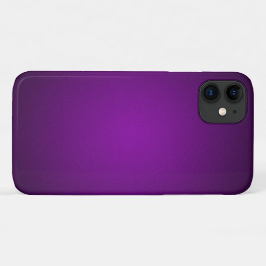 紫カッコいい黒粒状のヴィネット Case-Mate iPhoneケース (裏面(横))