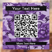 紫カモフラージュ、軍隊、陸軍 ウィンドウサイン (シート2)