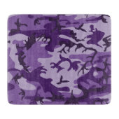 紫カモフラージュ、軍隊、陸軍 カッティングボード (正面)