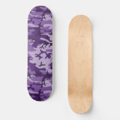 紫カモフラージュ、軍隊、陸軍 スケートボード (正面)