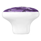 紫カモフラージュ、軍隊、陸軍 セラミックノブ (側面)