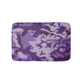 紫カモフラージュ、軍隊、陸軍 バスマット (正面)