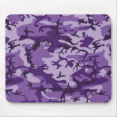 紫カモフラージュ、軍隊、陸軍 マウスパッド (正面)