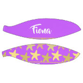 紫カラフルヒトデ バスケットボール (パネル)