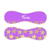 紫カラフルヒトデ 野球ボール (パネル)