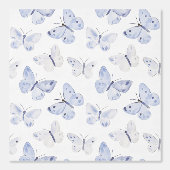 紫ガーリーラベンダー蝶 壁紙 (正面)