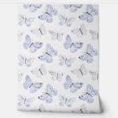 紫ガーリーラベンダー蝶 壁紙 (ほどく)