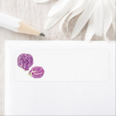 紫キャベツグラフィック ラベル (インサイチュ)