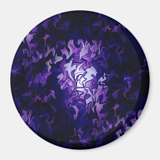 紫キャベツパッチ… マグネット (正面)