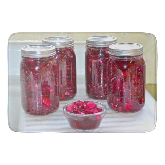 紫キャベツ バスマット (正面)